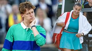 WATCH: Jannik Sinner's team forced to pay the price after Italian loses to Aryna Sabalenka in fun Wimbledon challenge