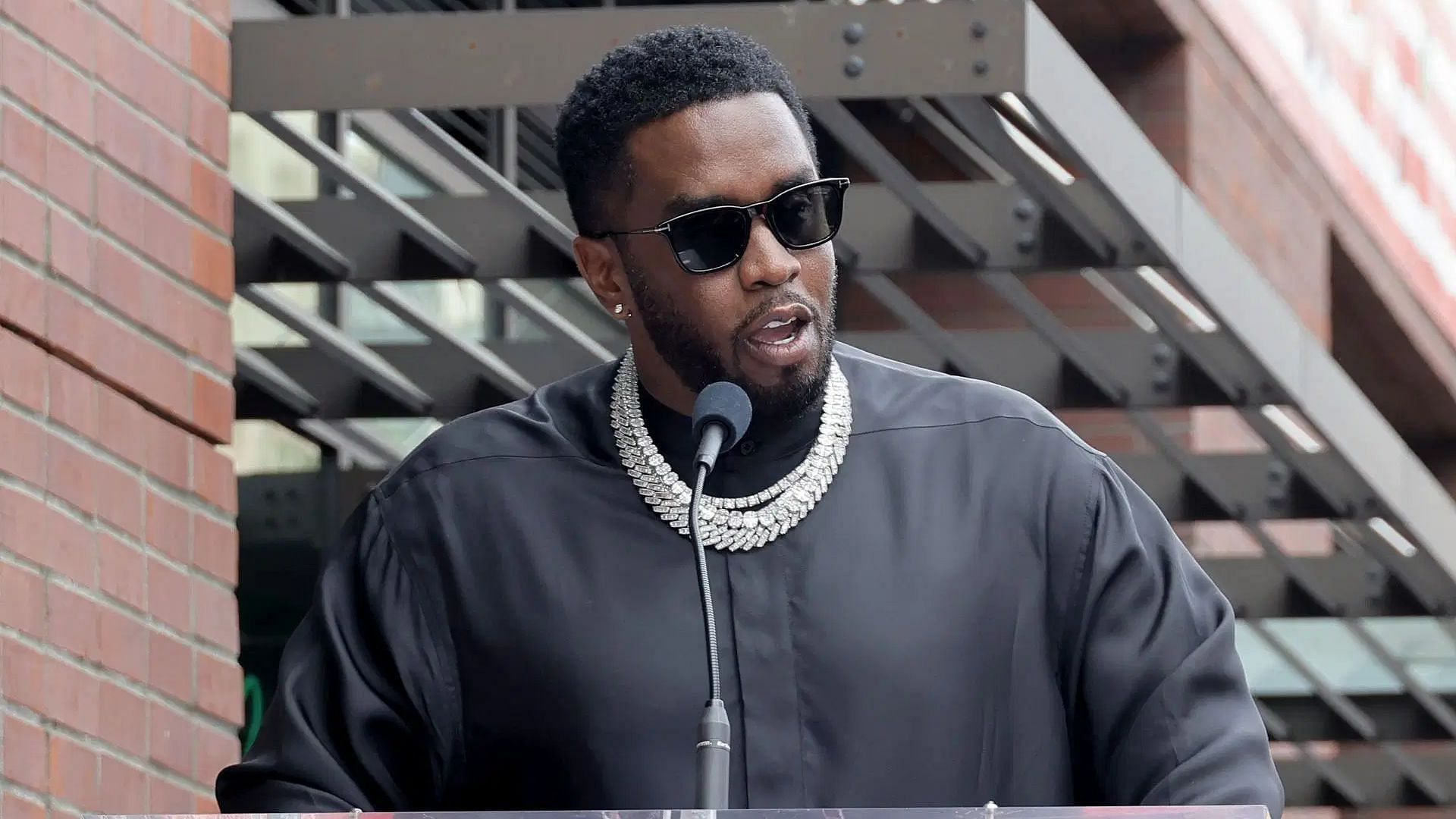Sean Combs speaks onstage during the Hollywood Walk of Fame Star Ceremony for DJ Khaled (Image via Getty)