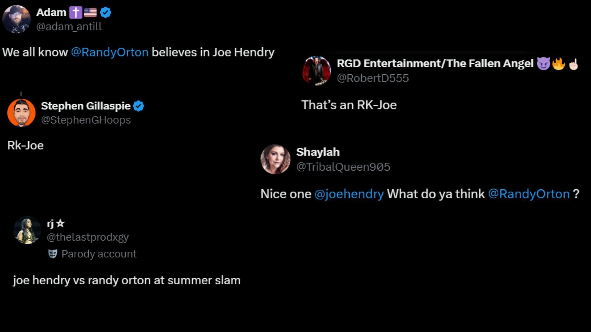 Screenshots of some more fan reactions [Image credit: FadeAwayMedia&#039;s X/Twitter handle]