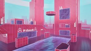 Splitgate 2 player creates Mario Kart inspired community map