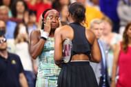 Coco Gauff and Naomi Osaka at the 2019 US Open - Source: Getty