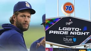 "Clayton Kershaw is a clown" - Dodgers fans call out pitcher for adding controversial message to Pride cap