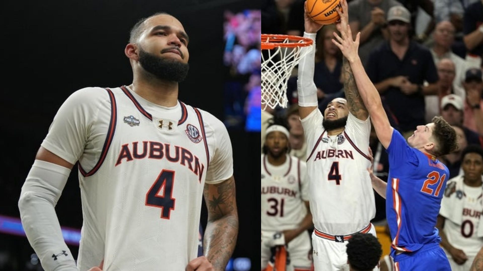 Auburn forward Johni Broome (Image Source: IMAGN)