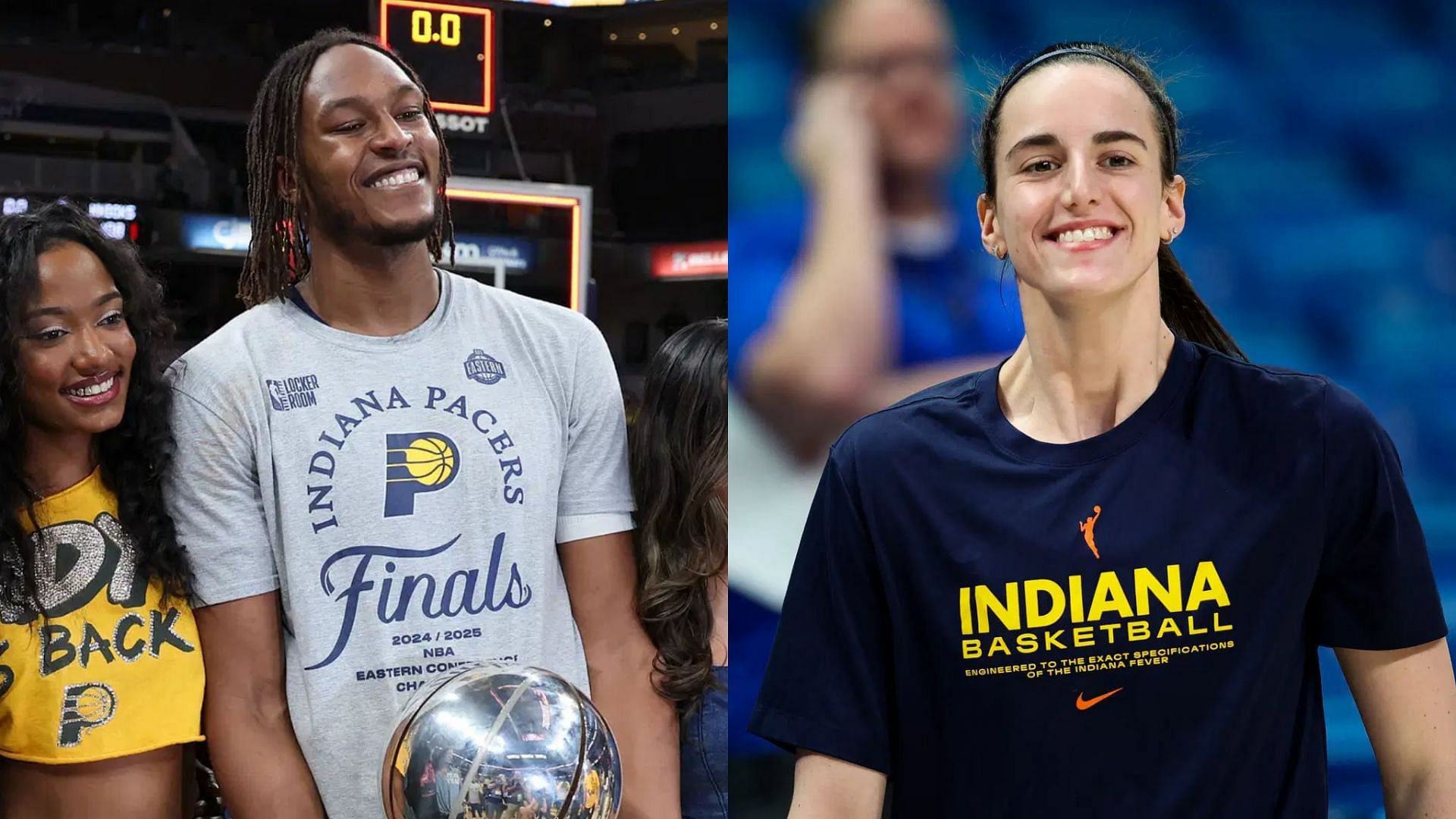 Myles Turner&rsquo;s hilarious Knicks jab gets Caitlin Clark