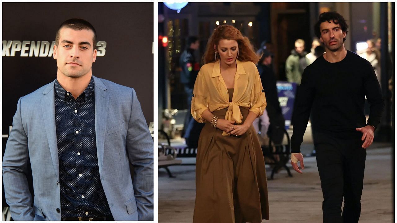 L to R: Thomas Canestraro, Blake Lively and Justin Baldoni (both images via Getty)