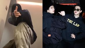 "He's there on his tummy" — Fans hilariously react to BTS' Jungkook's cameo appearance in Jimin's 'Killin' It Girl' dance challenge post