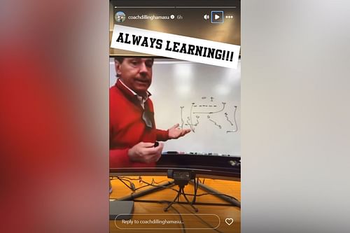 Image via coachdillinghamasu Instagram