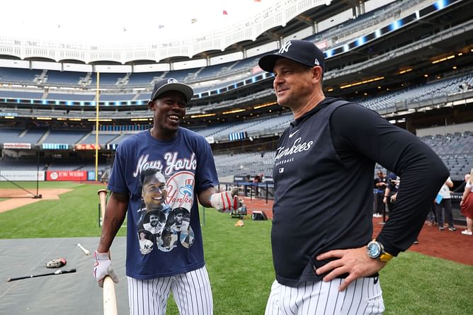 After Jazz Chisholm Jr.’s error during in-game interview, Yankees skipper Aaron Boone shares blunt assessment on latest approach