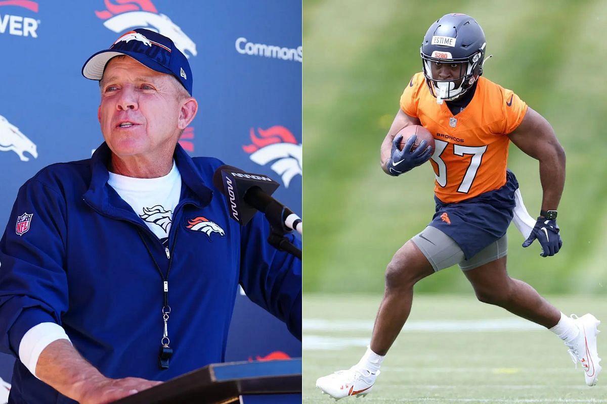Broncos HC Sean Payton gets real on plans for RB Audric Estime after disappointing debut year (Image Credits - IMAGN/GETTY)