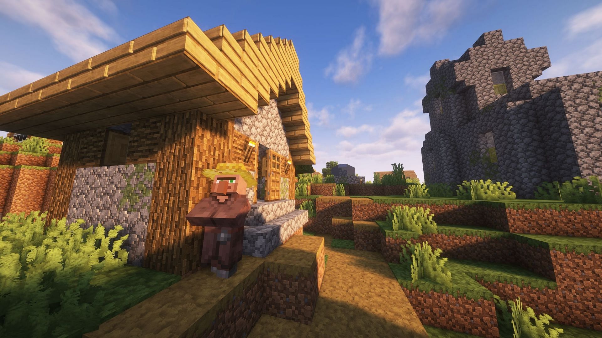 Pixlli is one of the most detailed yet vanilla-friendly resource packs (Image via Sportskeeda Gaming || Mojang Studios)