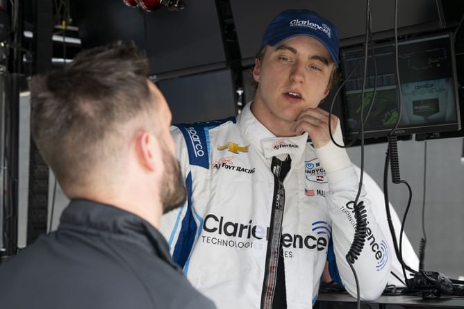 David Malukas shares AJ Foyt Racing has "last stepping stone" left for holistic IndyCar success