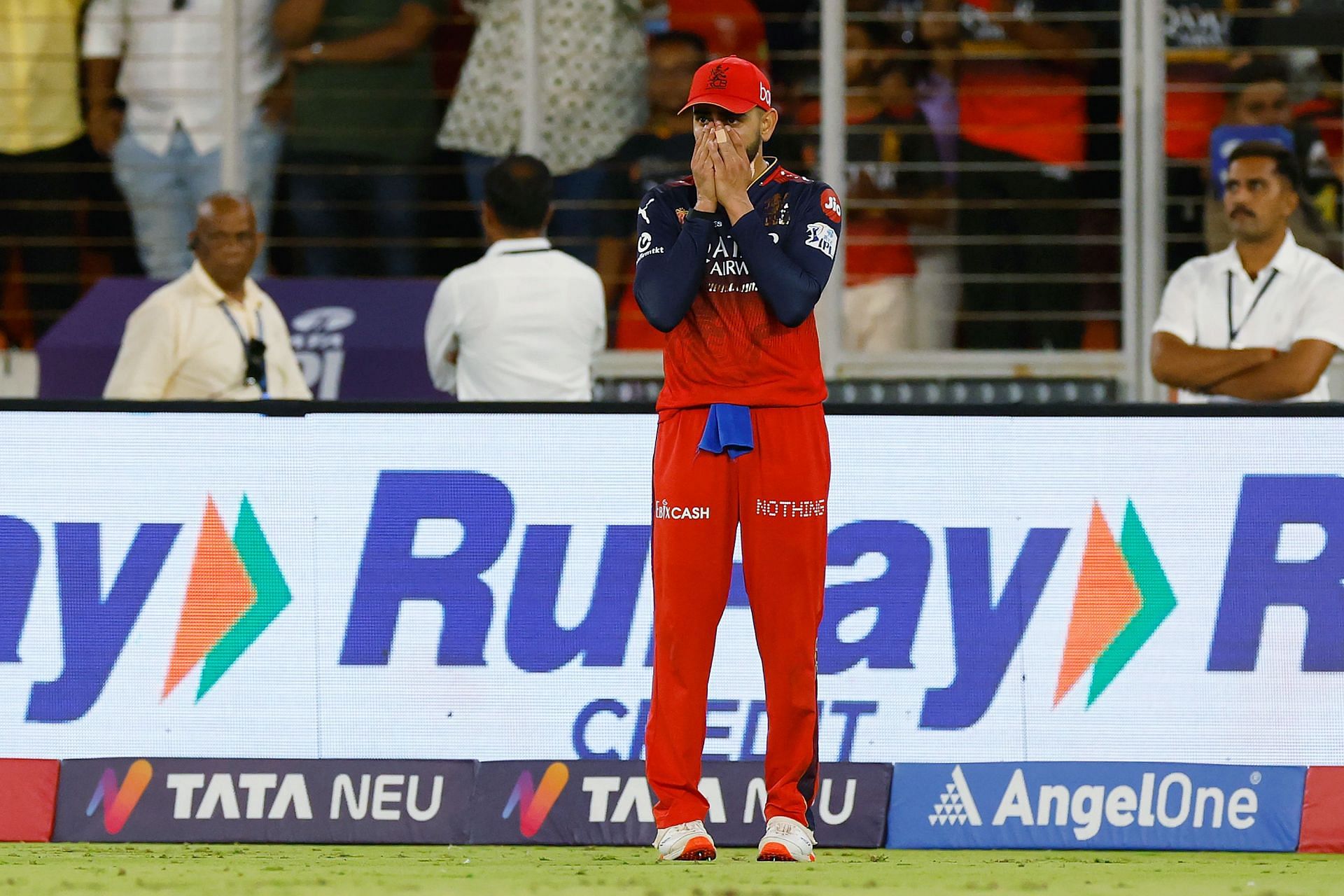 Virat Kohli got emotional when RCB were on the verge of winning the IPL 2025 final. [P/C: Getty]