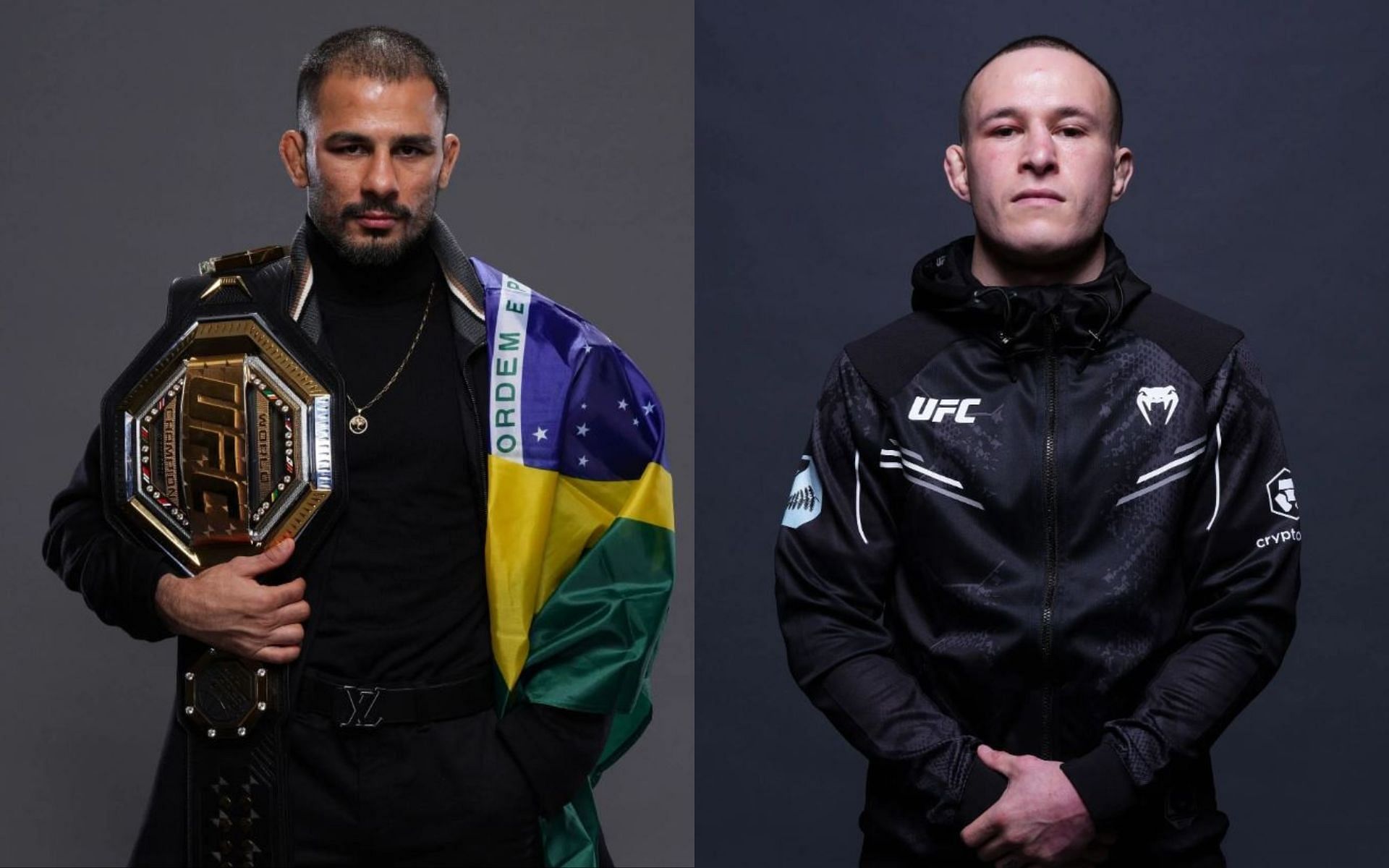 Alexandre Pantoja (left) compares his upcoming opponent, Kai Kara-France (right), to Mike Tyson. [Images courtesy: Getty Images]