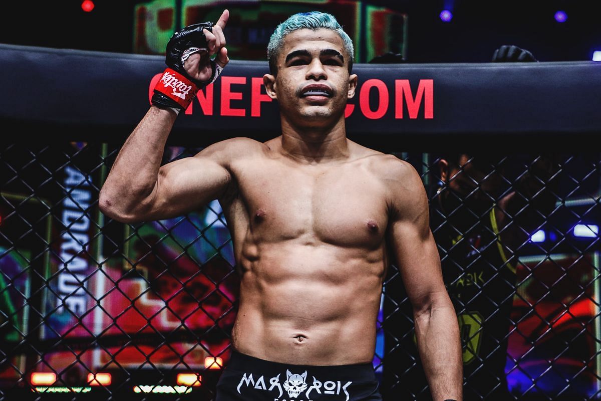Fabricio Andrade recalls the tough decisions he had to make early in his career. [Photo from ONE Championship]