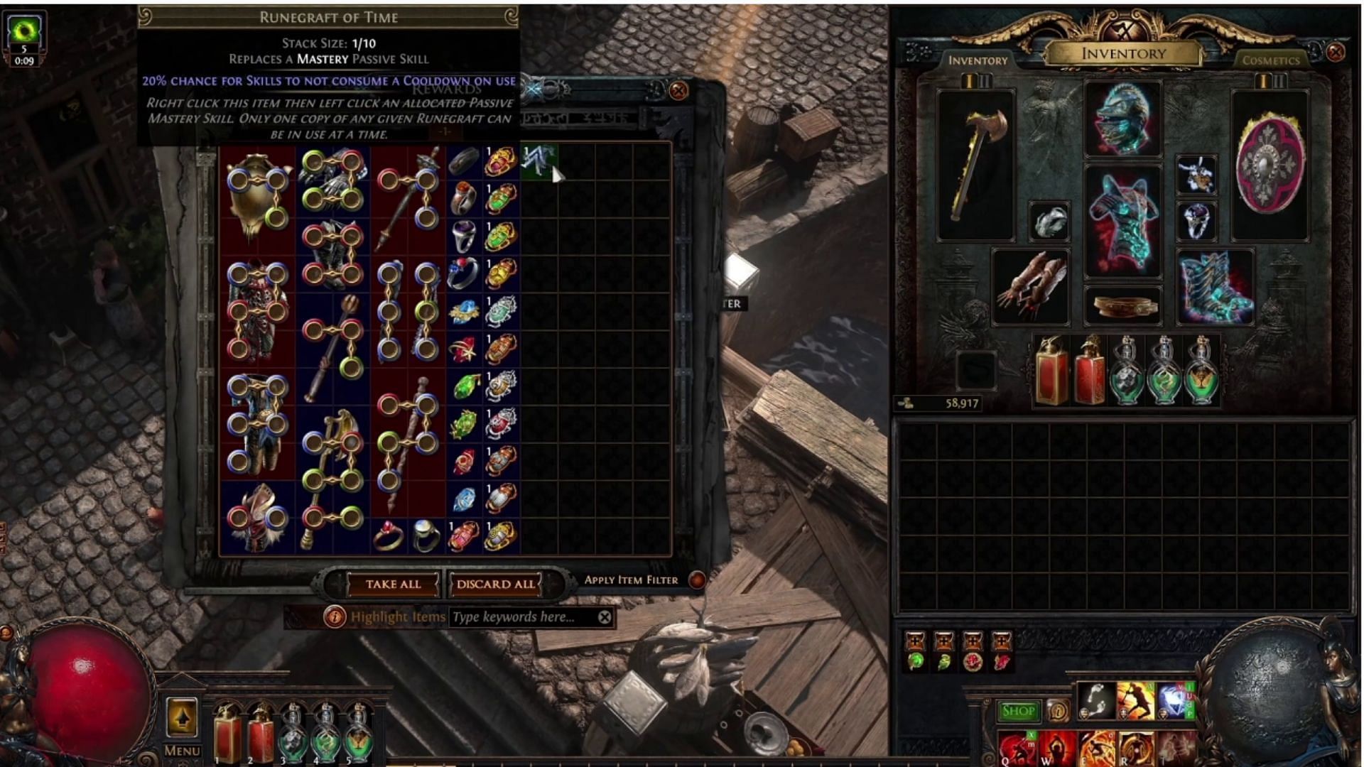 Get Runegrafts as export rewards (Image via Grinding Gear Games)