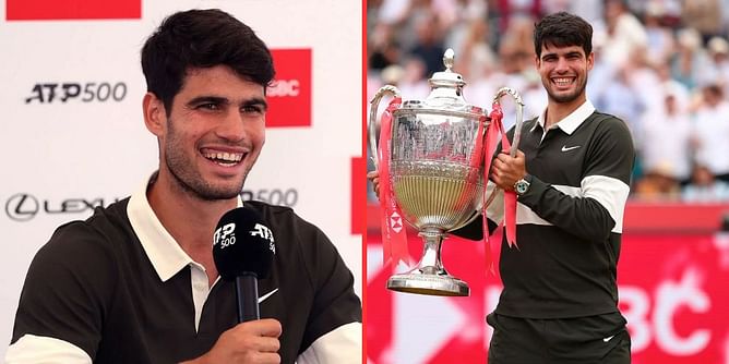 "I'm a player who needs days off to enjoy" - Carlos Alcaraz reveals how post-French Open Ibiza trip acted as catalyst for Queen's Club triumph