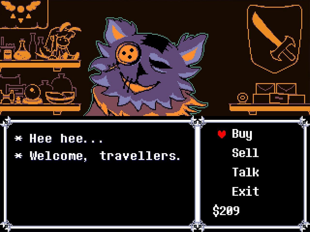 Deltarune is available to buy via Steam (Image via tobyfox)