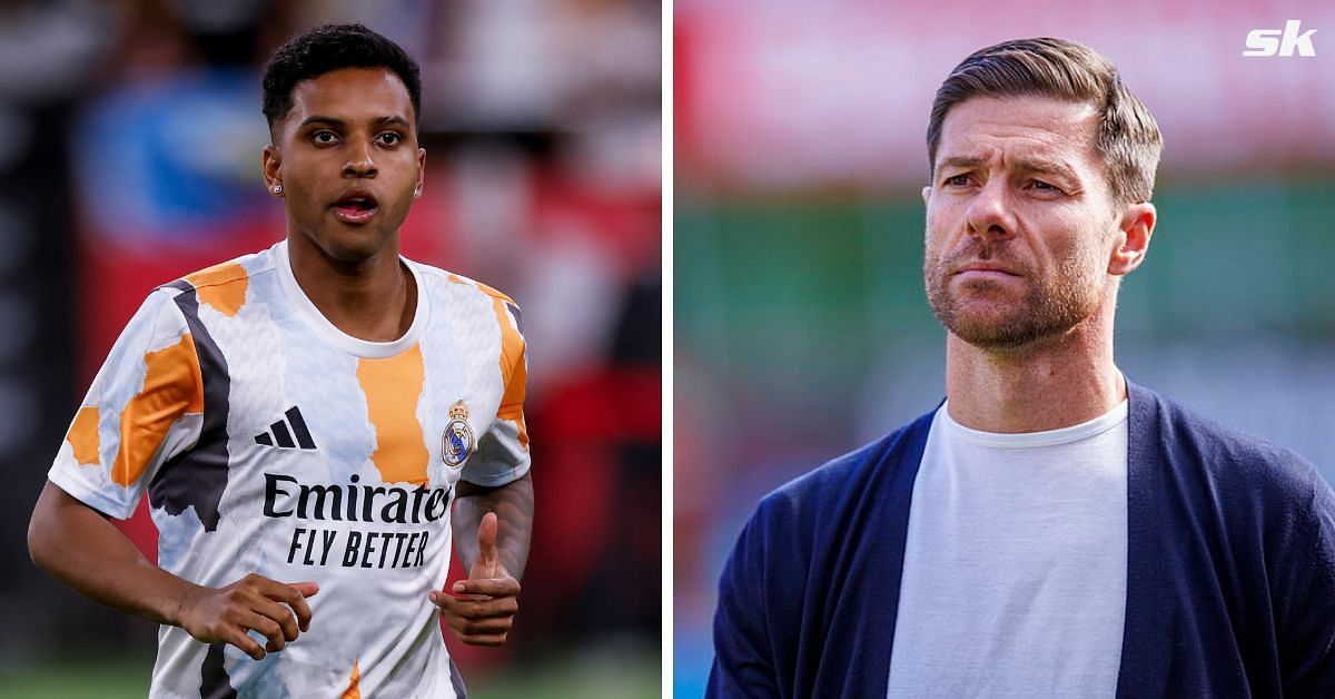 Rodrygo and Xabi Alonso