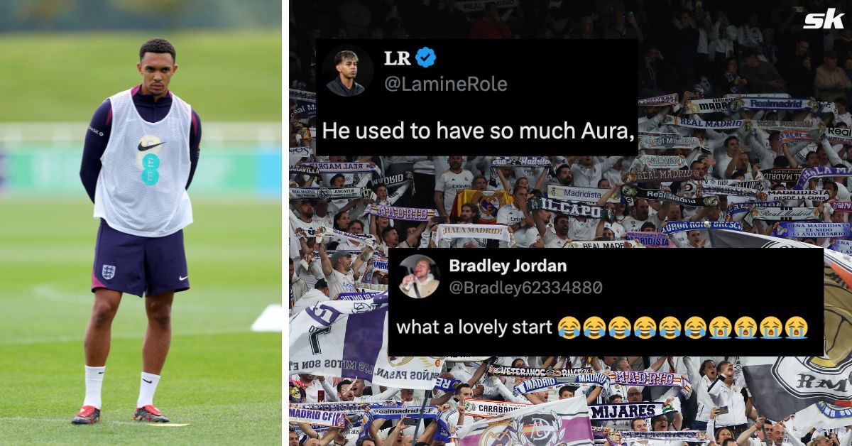 “Used to have so much aura”, “What a lovely start” - Fans hit out at Real Madrid supporters for chant about Alexander-Arnold ahead of medical