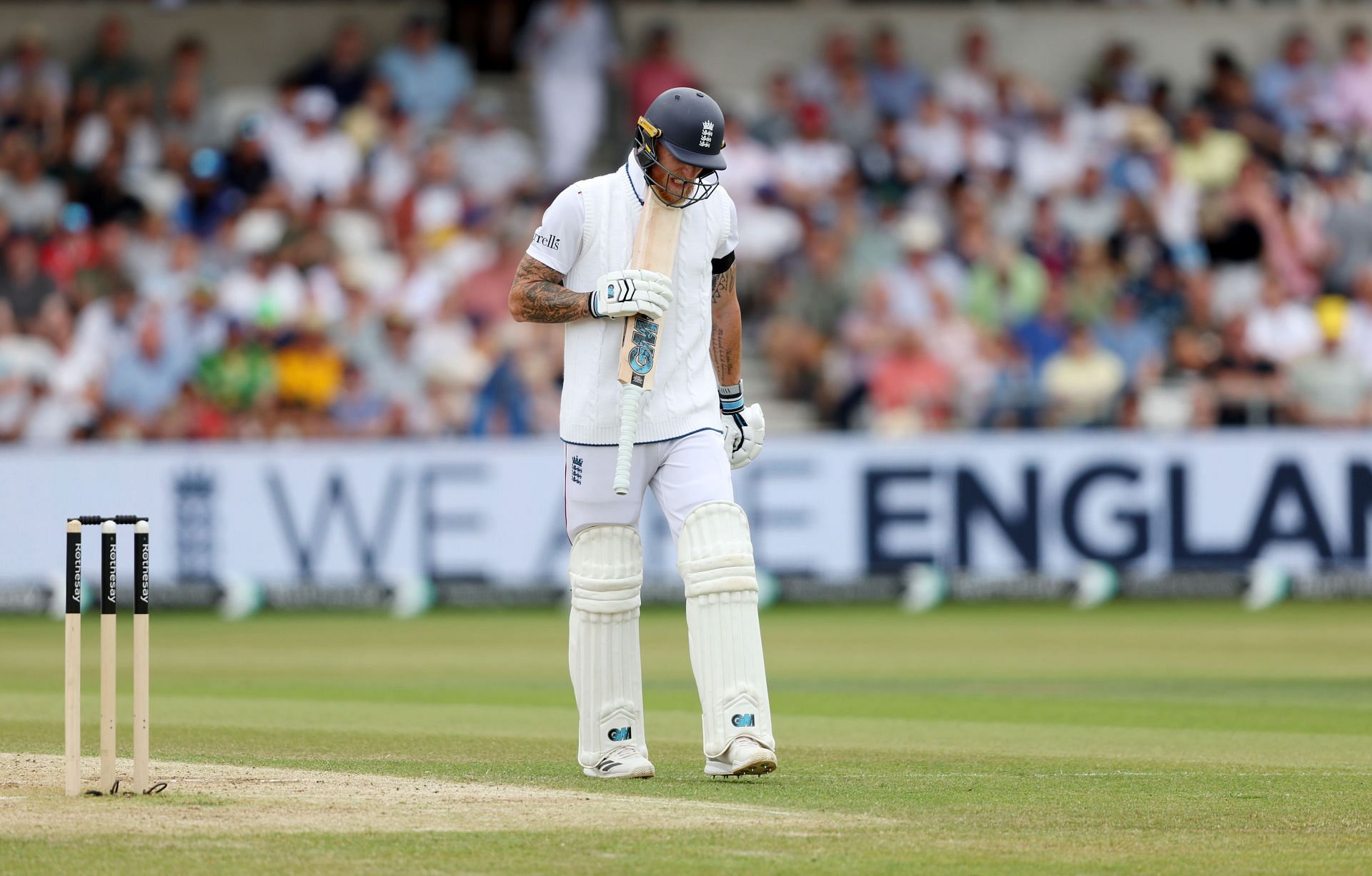 England v India - 1st Rothesay Test Match: Day Three - Source: Getty