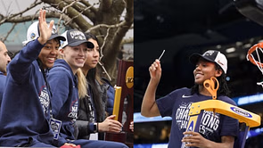 "They're crazy about us, crazy about me": UConn's KK Arnold speaks out on fans showing love through social media