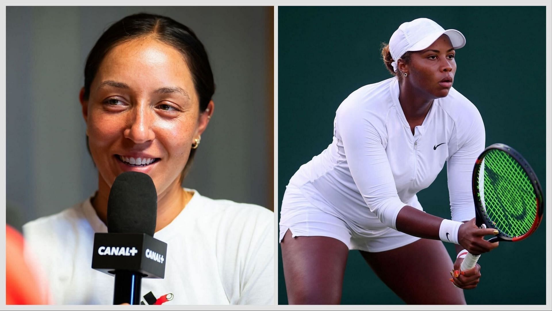 Jessica Pegula and Taylor Townsend