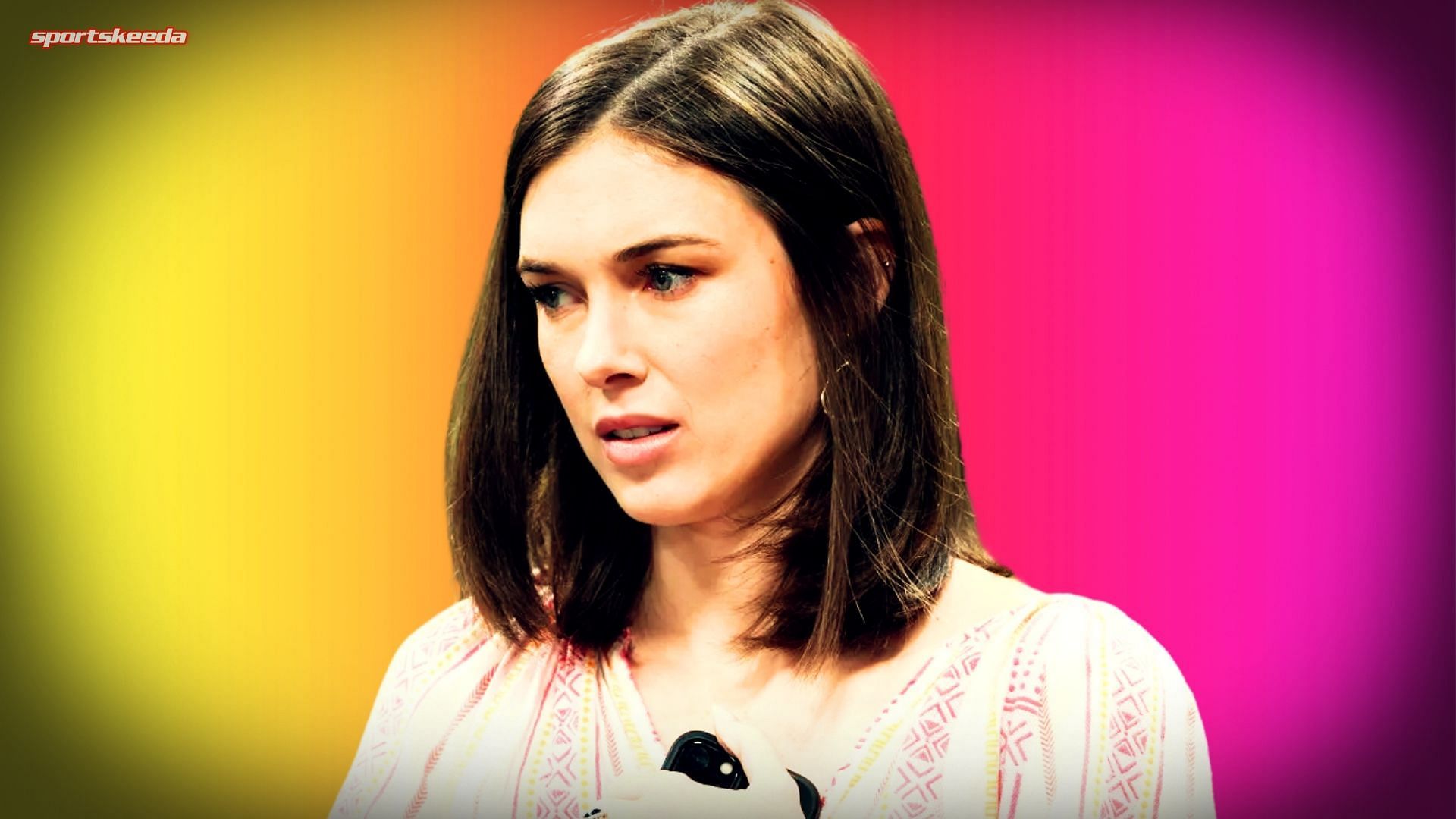 Katelyn MacMullen plays Willow Corinthos on GH (Custom edit by Sportskeeda, Original image by ABC Network)