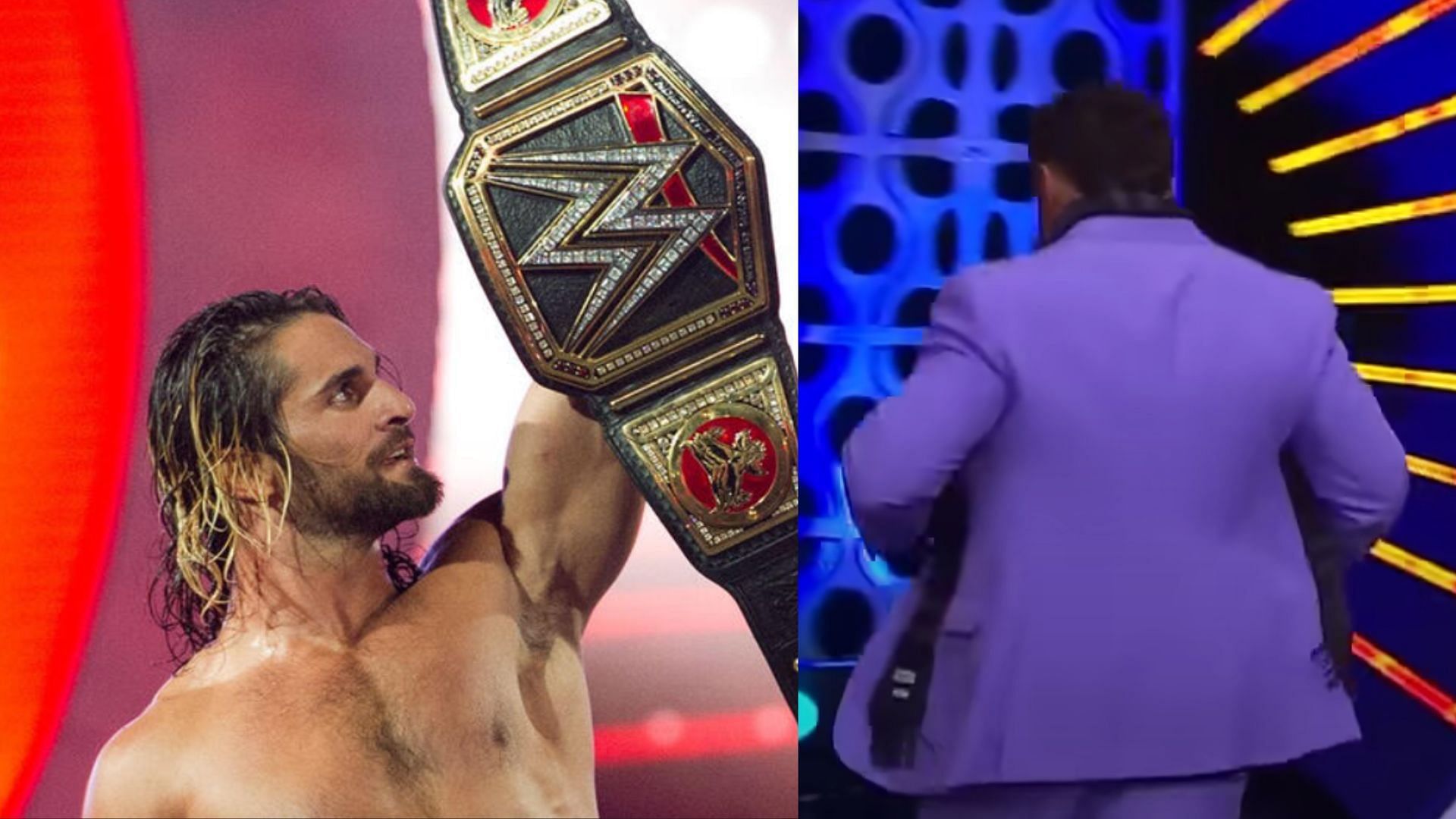 All In 2025 might see the &quot;Heist of the Century&quot; part 2. (Images via AEW YouTube and WWE.com) 