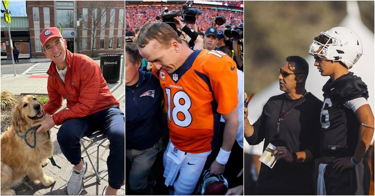 Arch Manning and Steve Sarkisian (Credits: Arch, Peyton and Eli IG) 