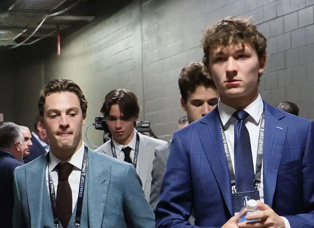 Sean McIndoe predicts the Islanders might want to draft both Matthew Schaefer and James Hagens (Source: Getty)