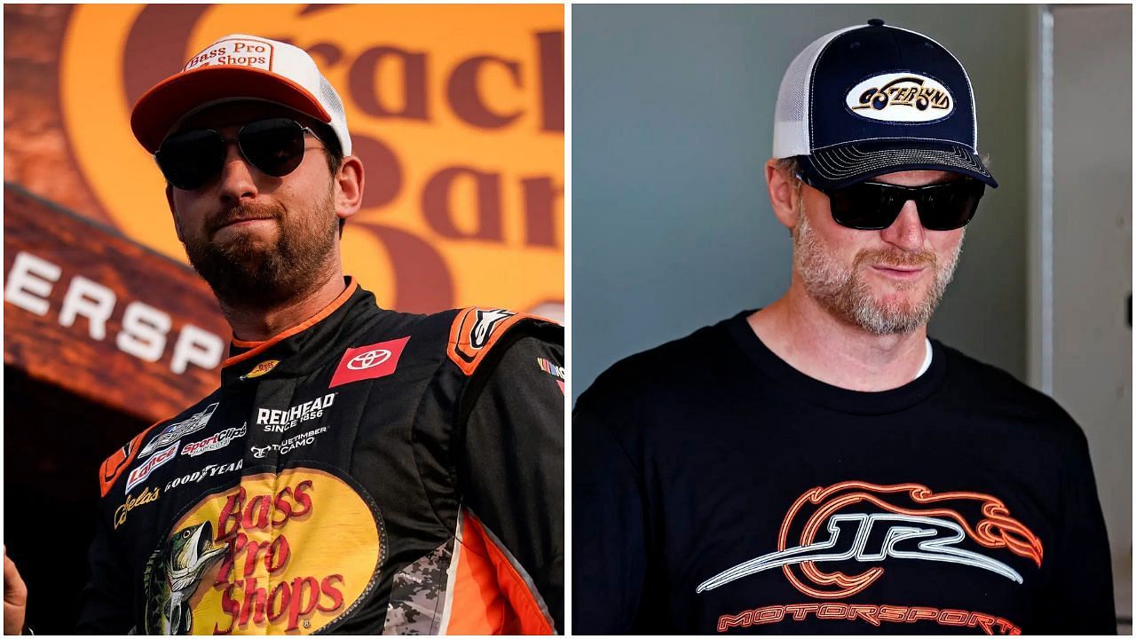 Chase Briscoe and Dale Earnhardt Jr.