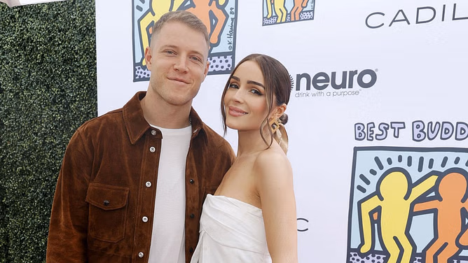 "Best day ever": Christian McCaffrey's wife Olivia Culpo shares unseen wedding clips on 1st marriage anniversary [WATCH]
