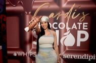 Cardi B attends Cardi's Whipshots Chocolate Shop - (Image via Getty)