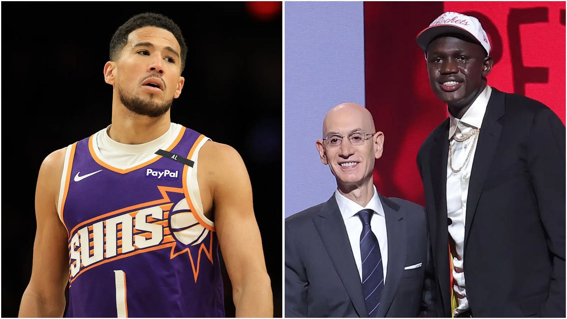 Phoenix Suns predicted starting lineup and depth chart after selecting Khaman Maluach with&nbsp;No.&nbsp;10&nbsp;pick. (Photos: IMAGN)