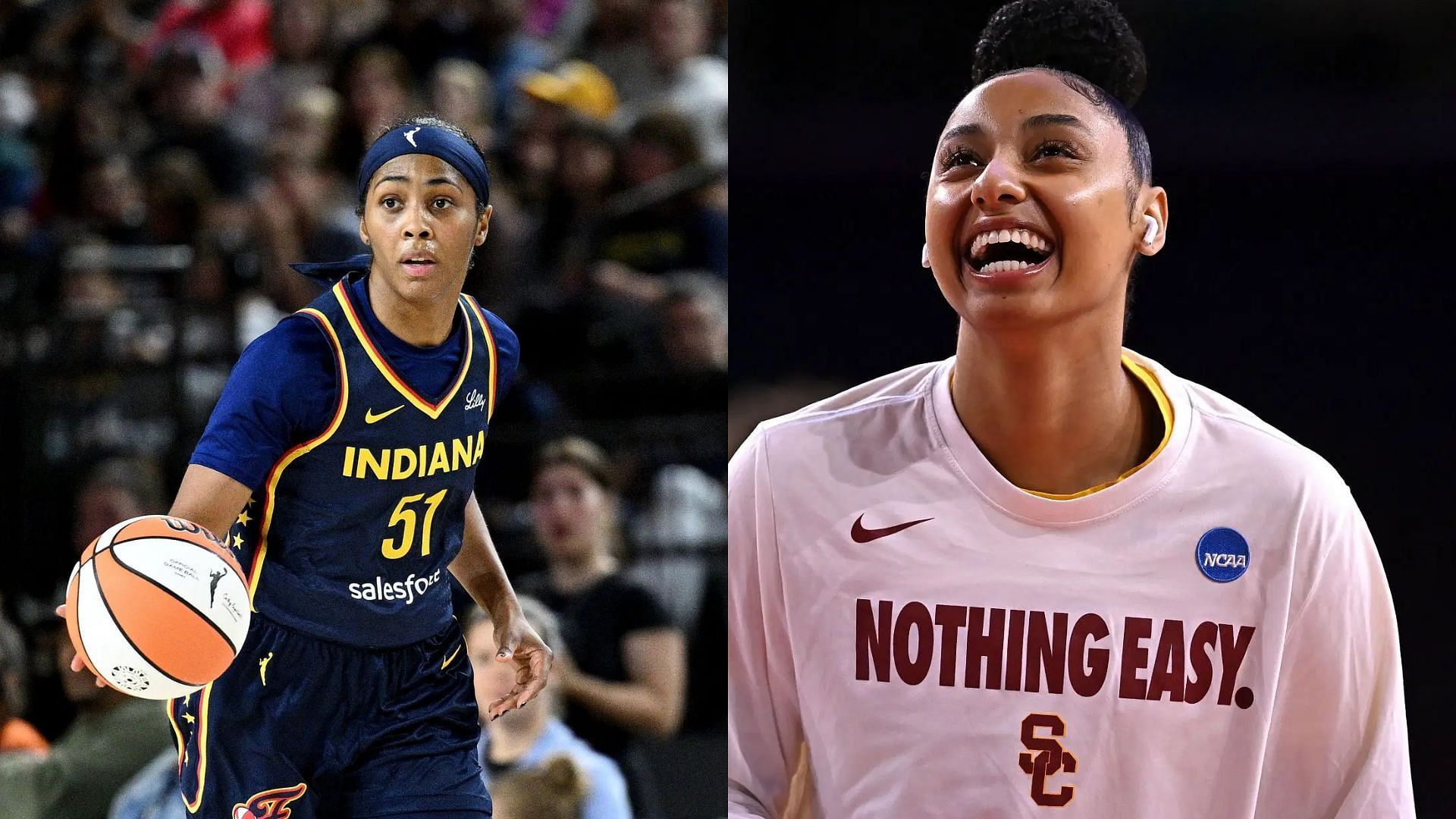JuJu Watkins hails &quot;funny&quot; Sydney Colson as the face of the WNBA - Image source: Images via GETTY