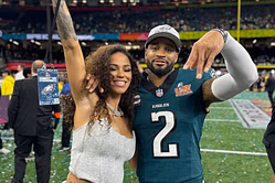 Darius Slay's wife Jennifer beams with pride as son Trent gets crowned MVP in basketball tournament