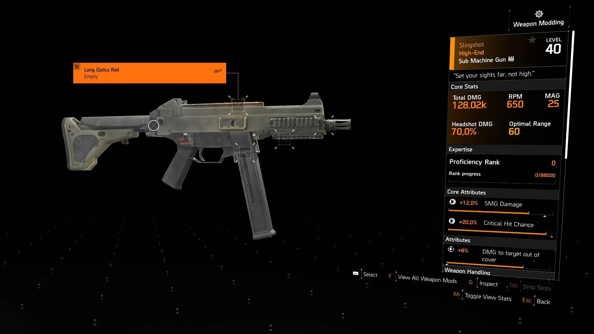 Slingshot SMG in The Division 2 comes with boosted Optimal Range (Image via Sportskeeda Gaming || Ubisoft)
