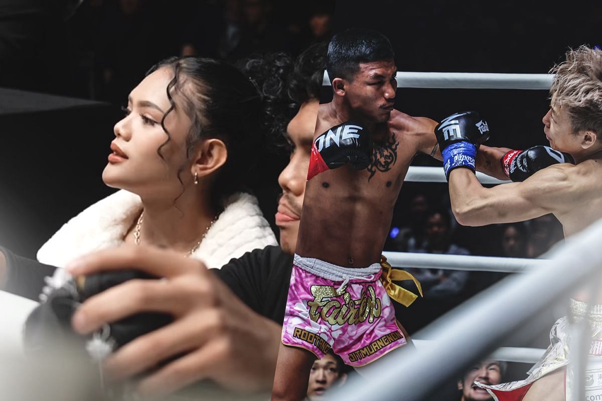 Aida Looksaikongdin (left), Rodtang Jitmuangnon (right) [Photo via ONE Championship]