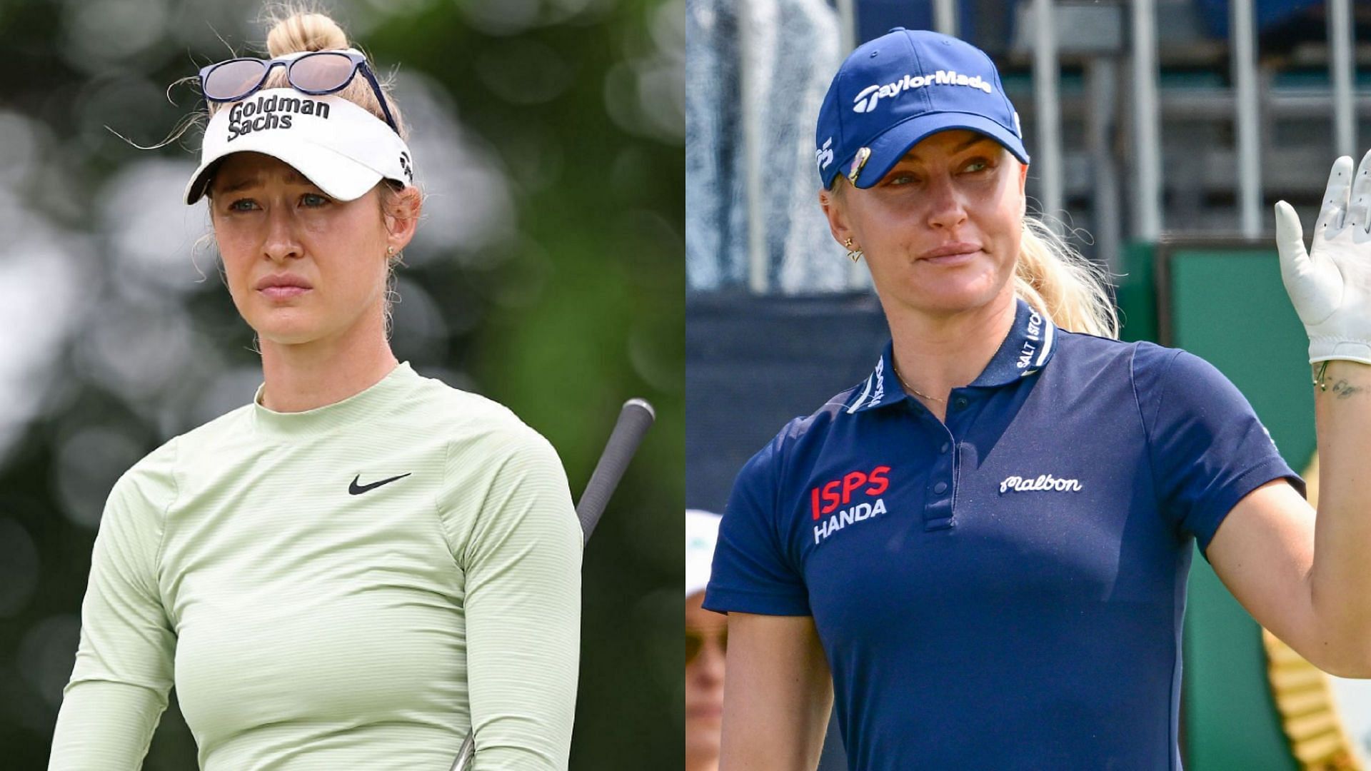 Nelly Korda and Charley Hull / Source: Getty (L) and Imagn (R) Images