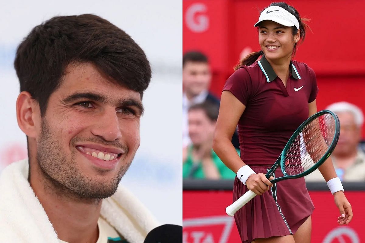 Carlos Alcaraz and Emma Raducanu - Source: Getty