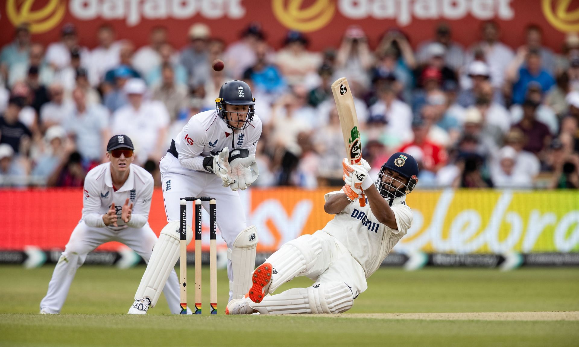 England v India - 1st Rothesay Test Match: Day Two - Source: Getty