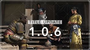 Assassin's Creed Shadows title update 1.0.6 patch notes explored