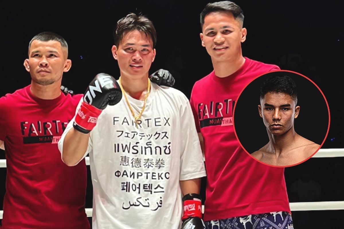 Johan Ghazali and his team at Superbon Training Camp