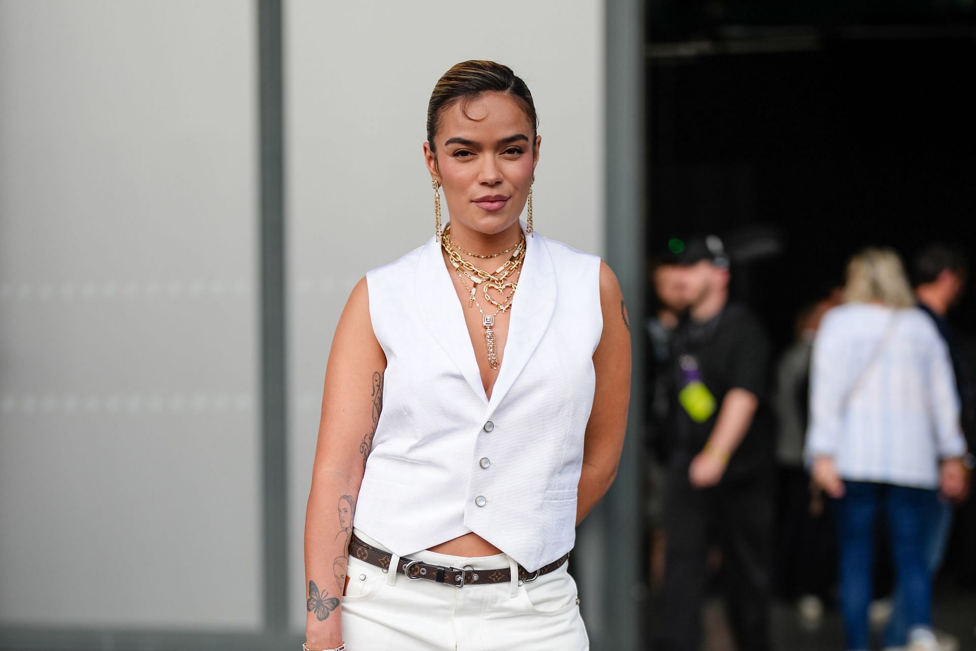 Louis Vuitton: Outside Arrivals - Paris Fashion Week - Menswear Spring/Summer 2026 - Source: Getty