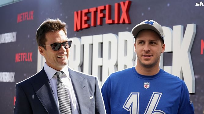 "Too bad you're retired": Jared Goff takes shots at Tom Brady in Netflix Quarterback S2's viral new trailer