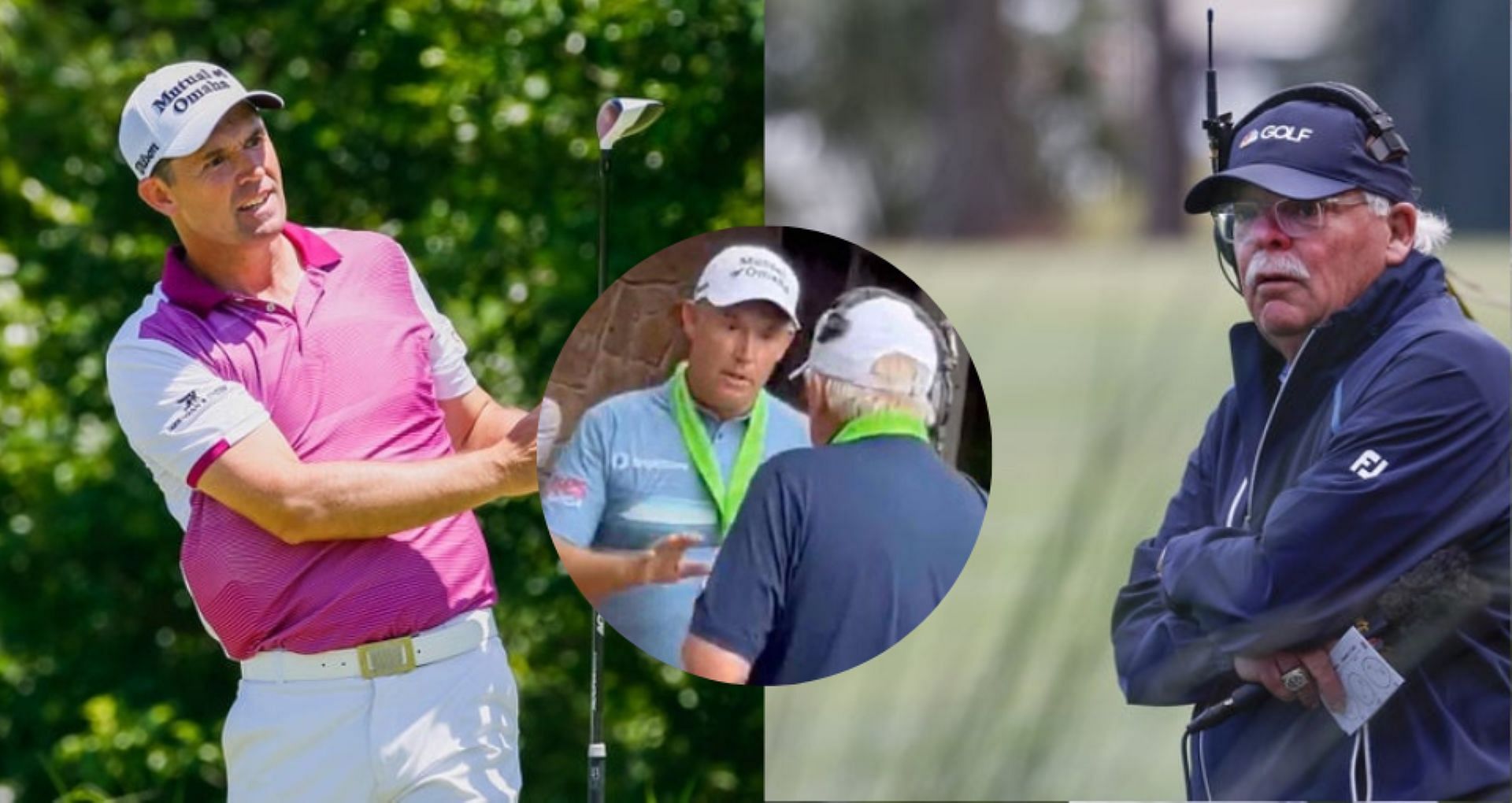 Padraig Harrington and Roger Maltbie Source - Imagn