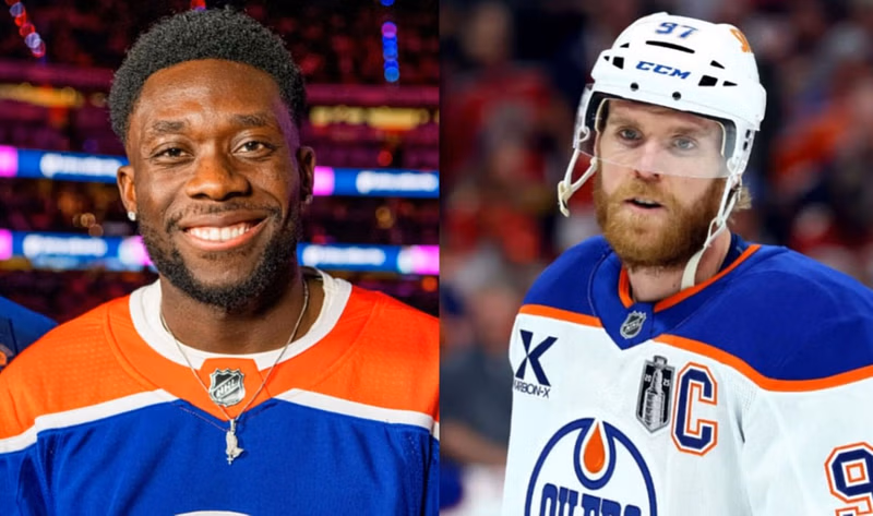 A-lister Oilers fan Alphonso Davies reveals his takeaways from watching Connor McDavid