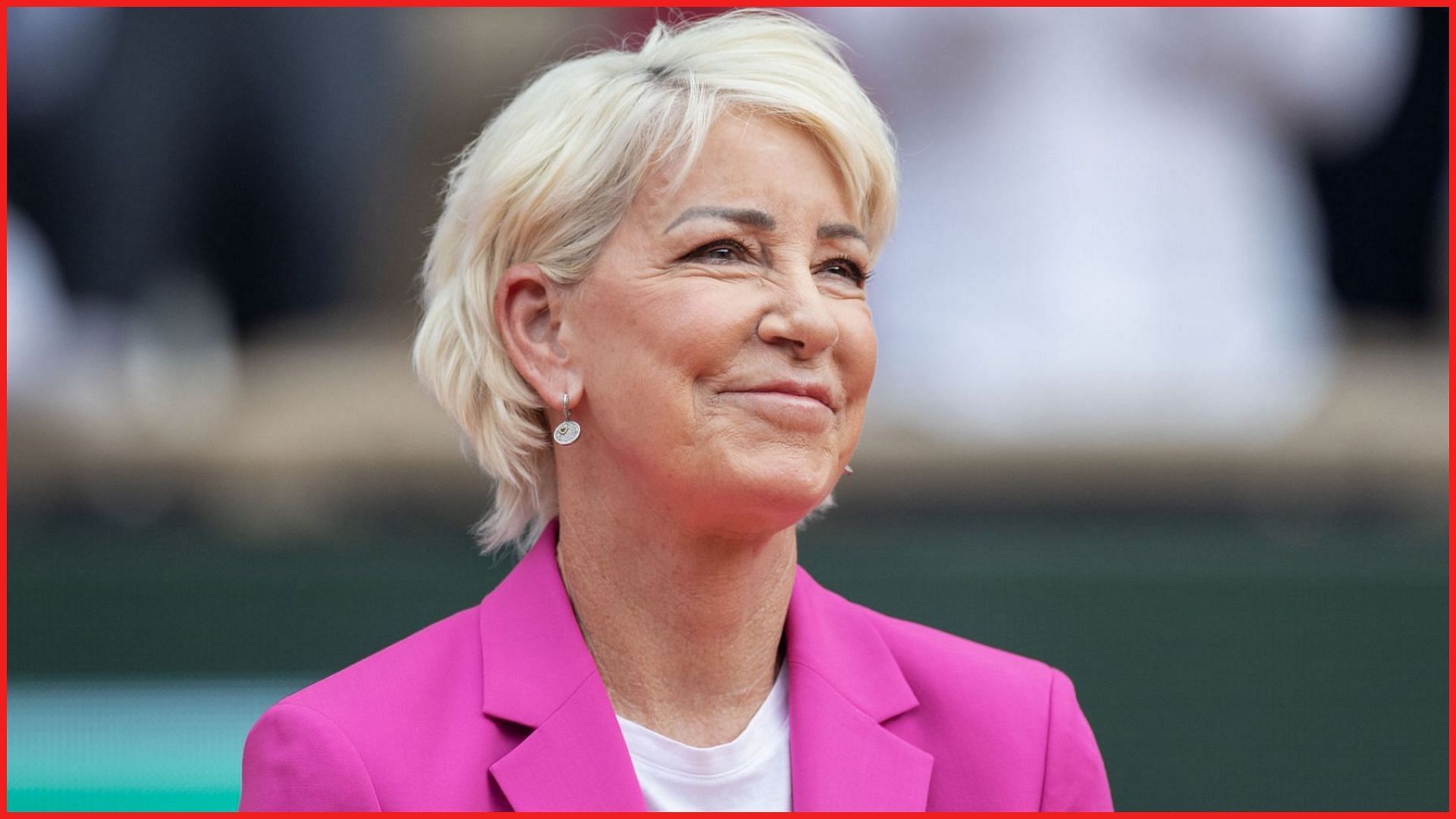 Chris Evert confirms she