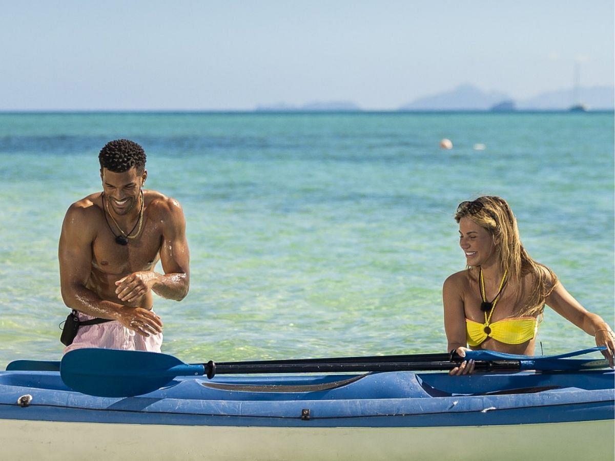 Love Island USA couple Jeremiah and Iris