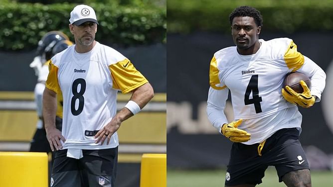 DK Metcalf reveals “one thing that stood out” after first reps with Aaron Rodgers at Steelers minicamp